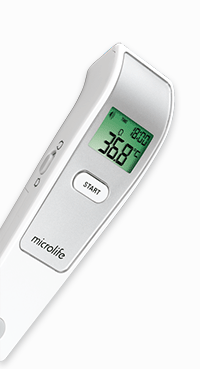Microlife Non-Contact Forehead Thermometer, Size: One size, White