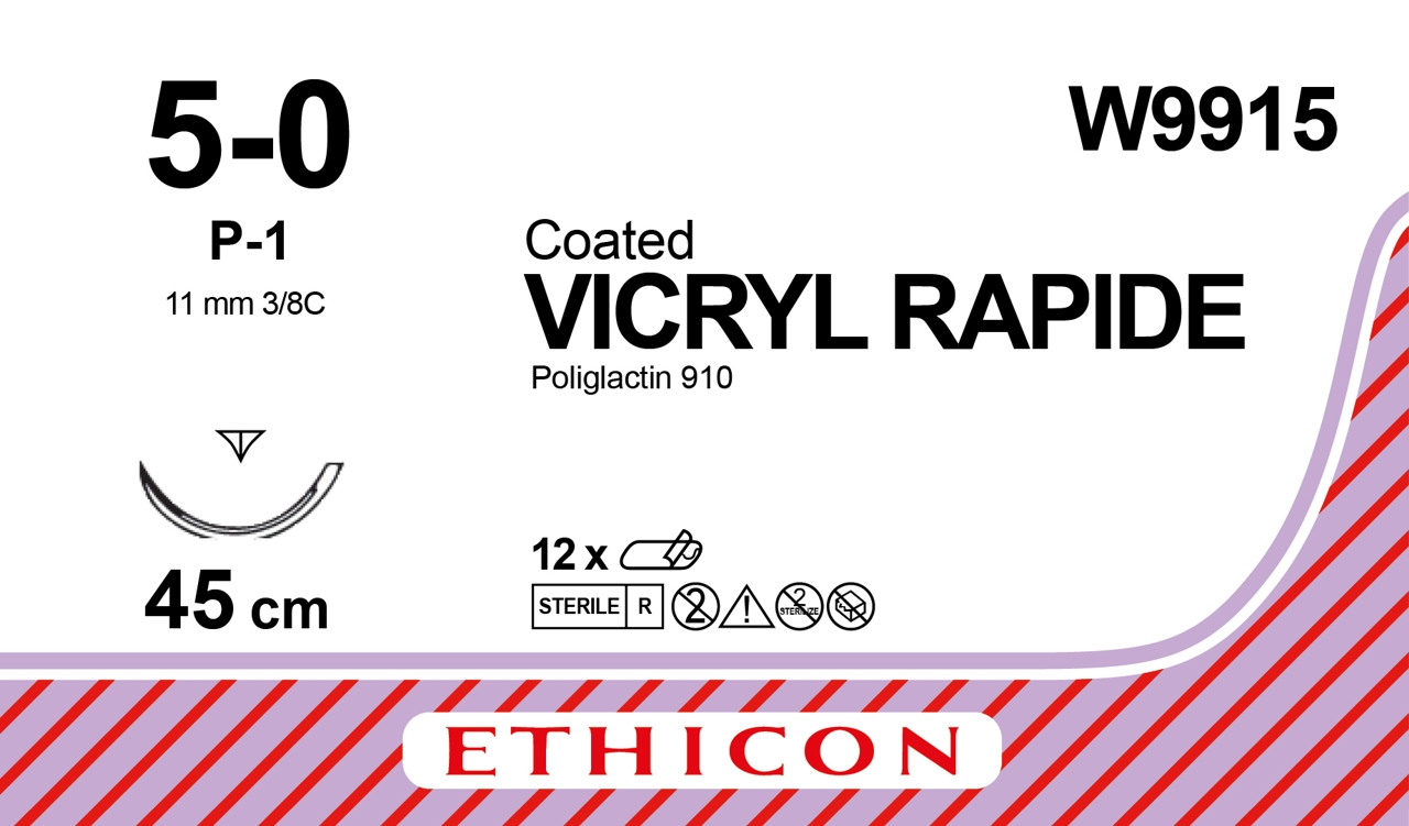 Coated Vicryl Rapide Sutures