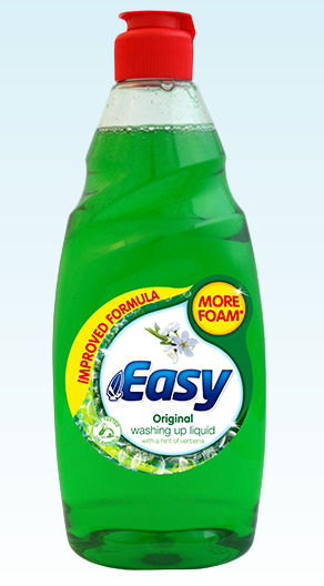 Easy Original Washing Up Liquid 500ml Multipack (x8) | Medical Supermarket