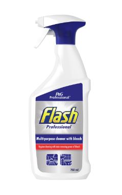 P&G Flash Professional Spray Cleaner Bleach 750ml | Medical Supermarket