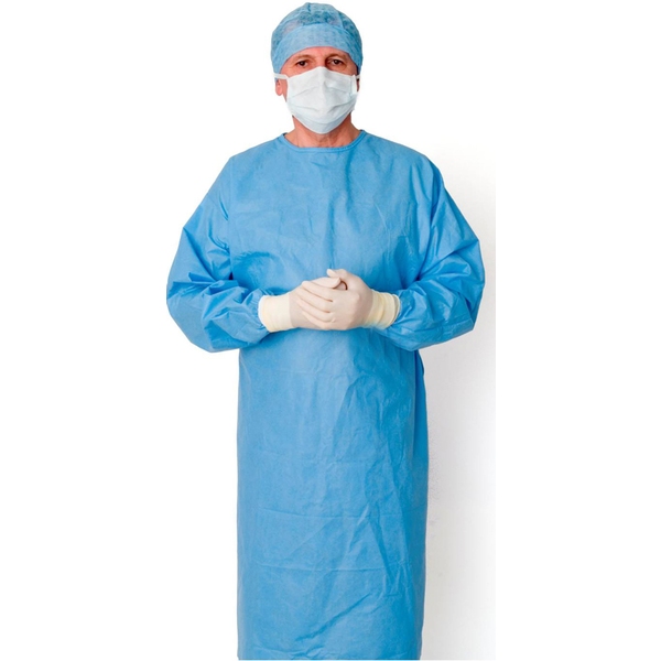 Zone Reinforced Protection Surgical Gown - Large | Medical Supermarket