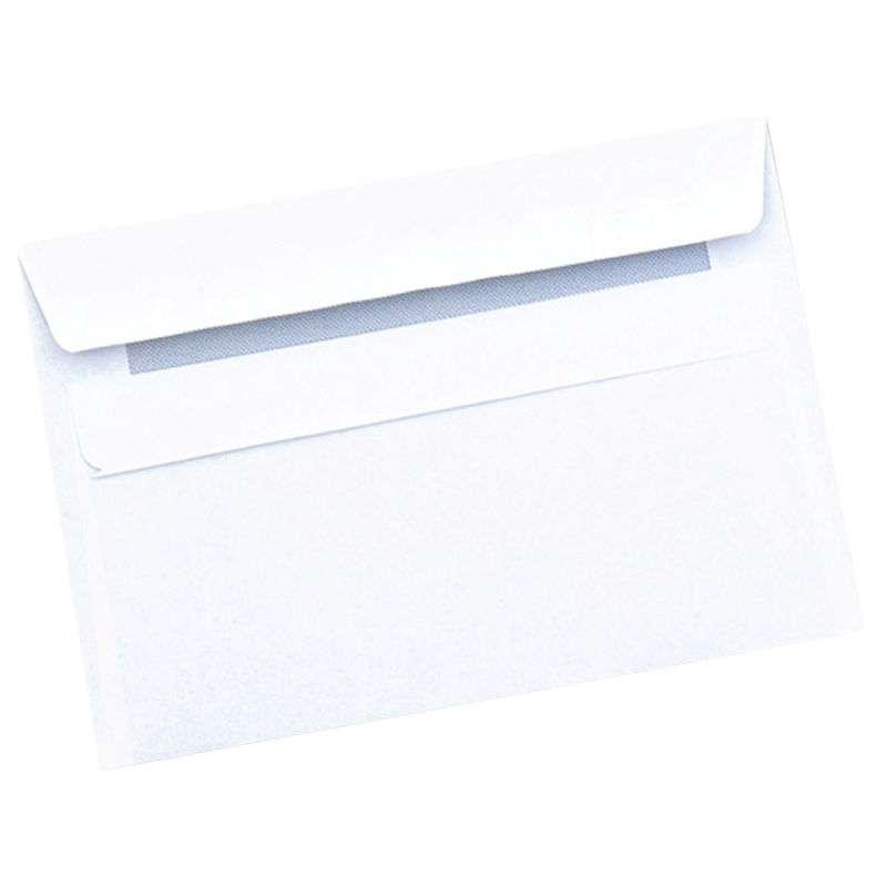 C6 White Plain Envelopes C6 White Plain Envelopes 80gsm, Self Seal | Medical Supermarket