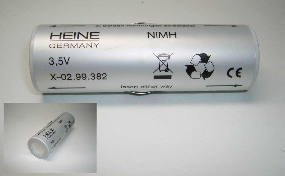 Heine X-002.99.382 3.5V NiMH Rechargeable Battery | Medical Supermarket