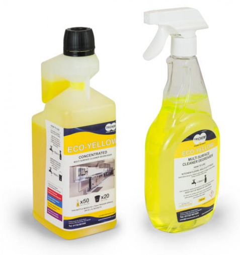 Easy Dose Degreaser & Floor Cleaner 1Ltr (Yellow) | Medical Supermarket