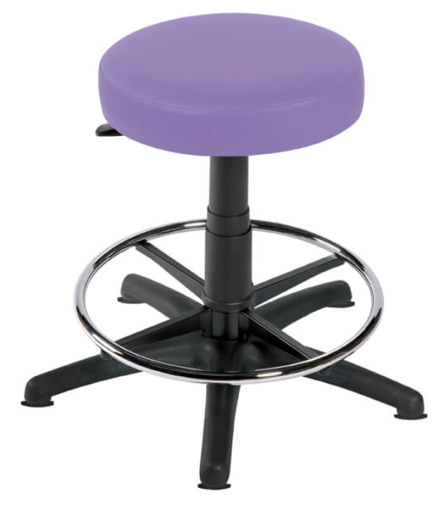 Sunflower Gas Lift Stool with Foot Ring & 5 Glides | Medical Supermarket