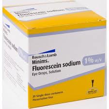 [AMB] (P) Fluorescein Minims Eye Drops - 1% Dropper - (Pack 20) | Medical Supermarket