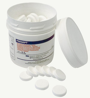 Presept Disinfectant Tablets 2.5g | Medical Supermarket