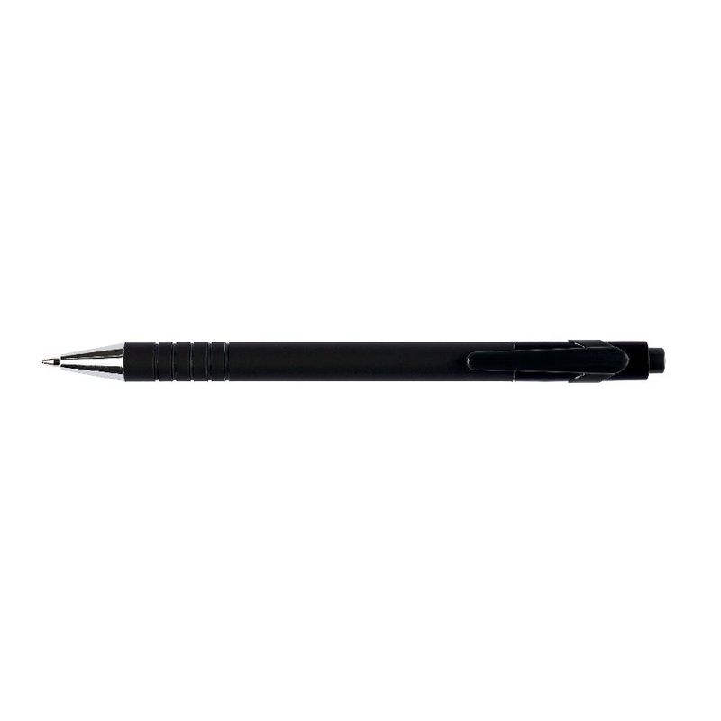 Soft Grip Retractable Ballpoint Pen Black | Medical Supermarket