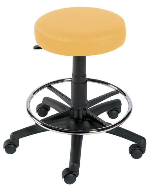 Sunflower Gas Lift Stool with Foot Ring | Medical Supermarket