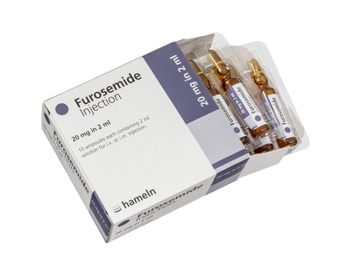 [AMB] (POM) Furosemide 20mg/2ml - 2ml Ampoule - (Pack 10) | Medical Supermarket
