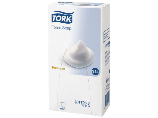 Tork Foam Soap Cartridge Refill, 800ml | Medical Supermarket