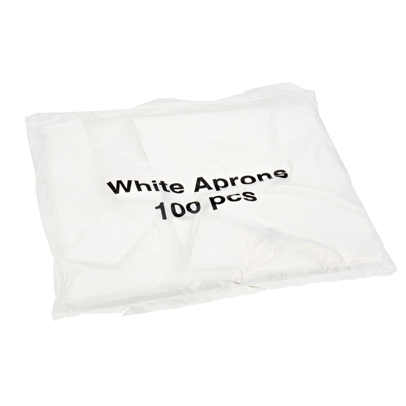 Essential Aprons in a Dispenser Pack White | Medical Supermarket