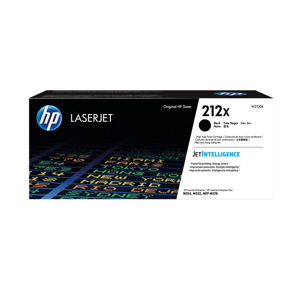 HP 212X Black High Yield Laserjet Toner Cartridge W2120X | Medical Supermarket