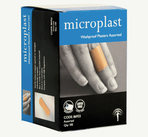 Washproof Plasters 3.8 x 3.8cm | Medical Supermarket