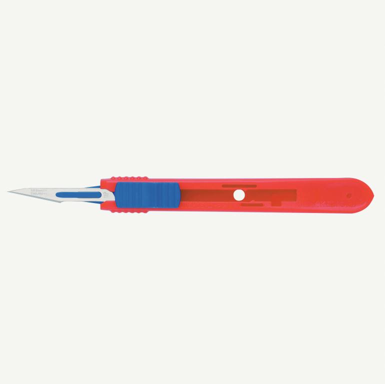 Swann Morton Retractable Disposable Scalpels Blade 11, Blue | Medical Supermarket