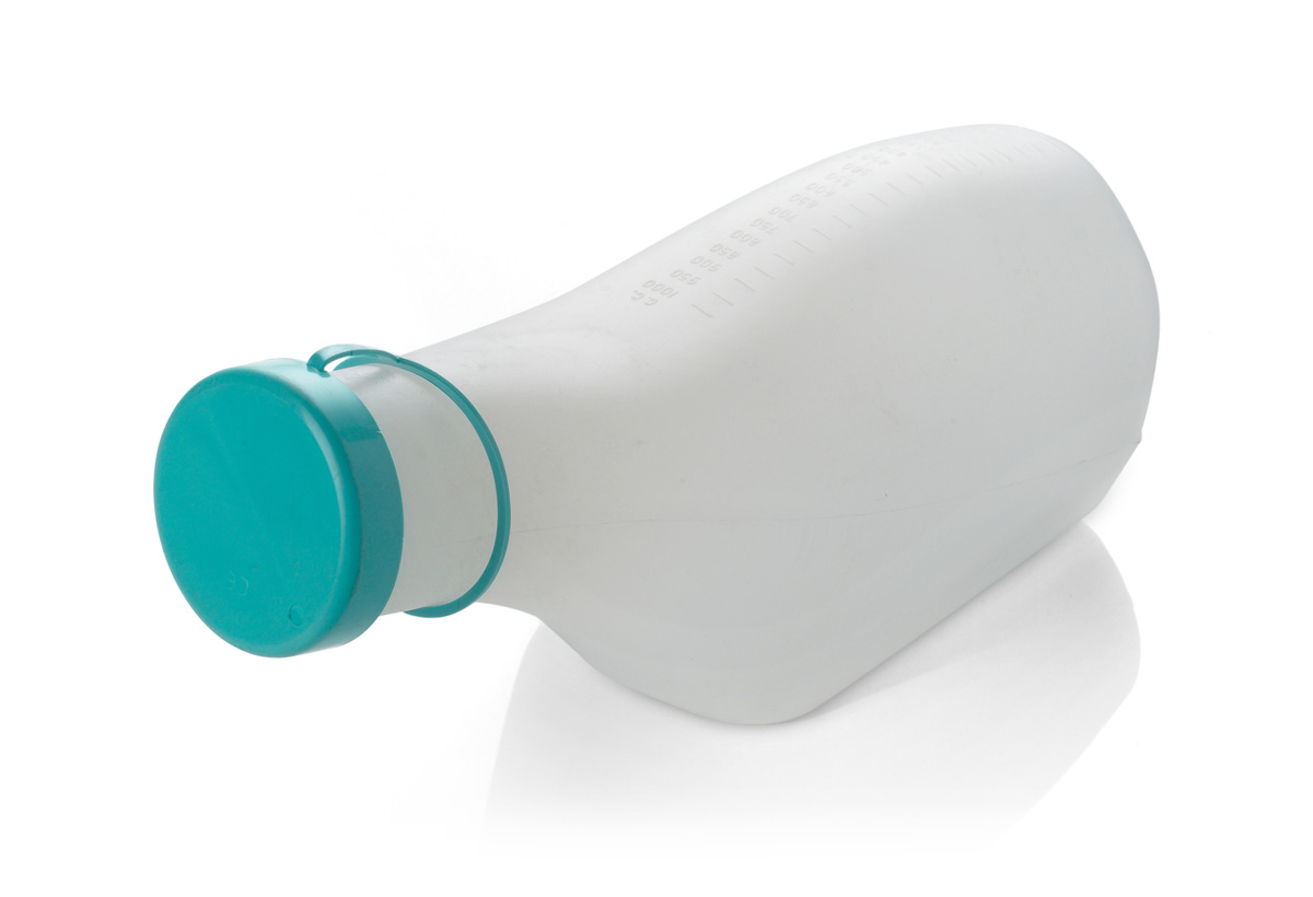 Urine Bottle Male Urinal with Cap | Medical Supermarket