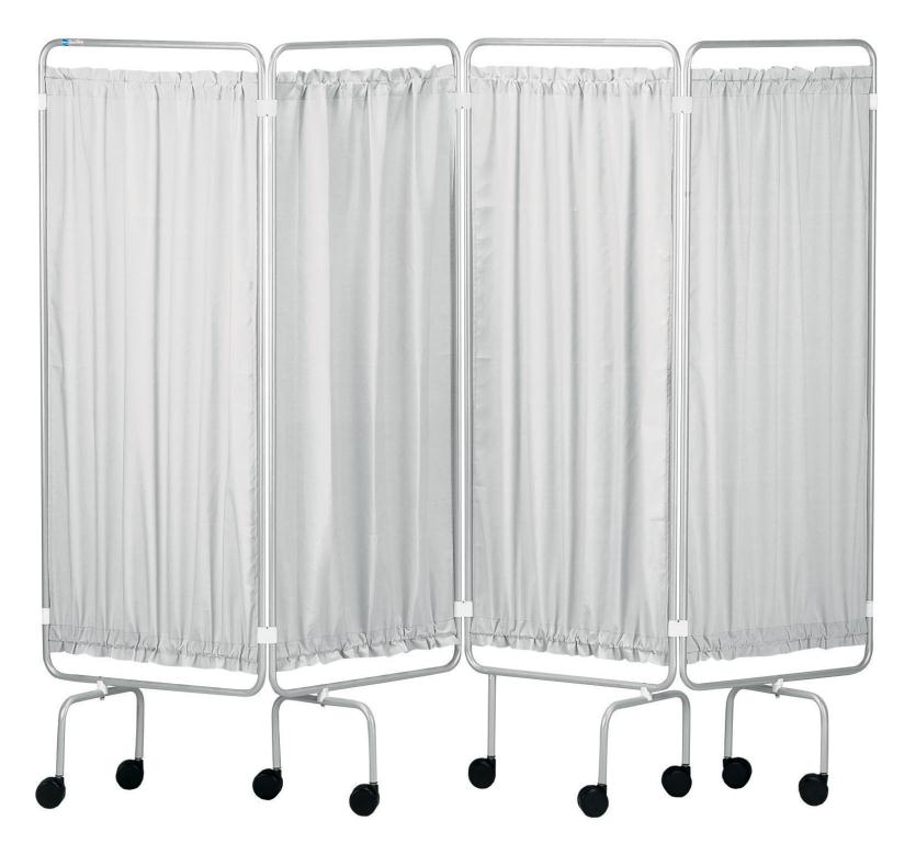 Sidhil Replacement Screen Curtains Plastic, White | Medical Supermarket