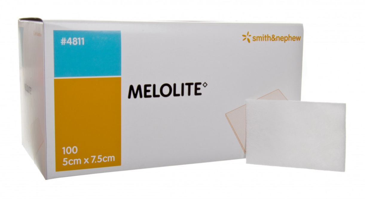 Melolite Low Adherent Absorbent Dressings 5cm x 7.5cm | Medical Supermarket