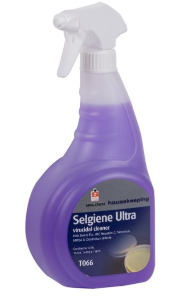 Selden Selgiene Ultra - Virucidal Cleaner 750ml | Medical Supermarket