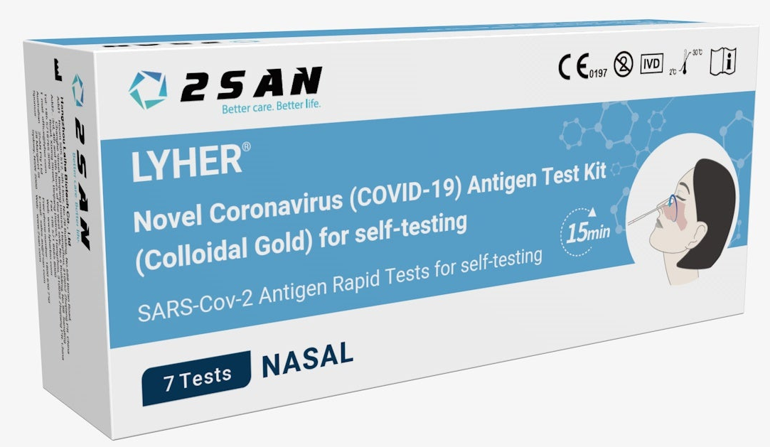 2SAN Lyher COVID-19 Antigen Tesk Kit | Medical Supermarket