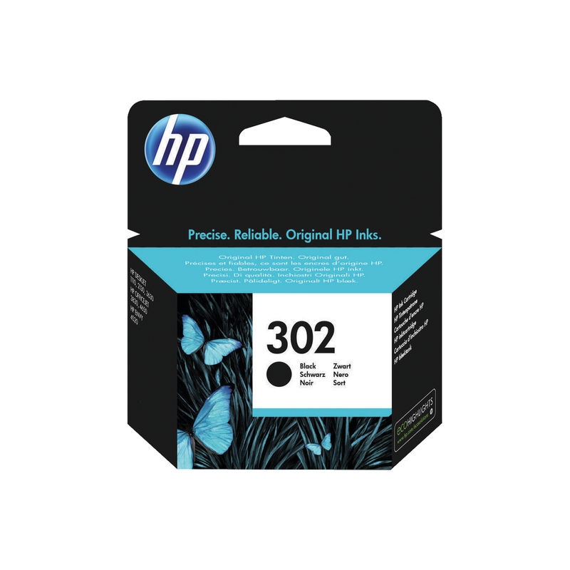 HP No.302 Ink Cartridge Black | Medical Supermarket