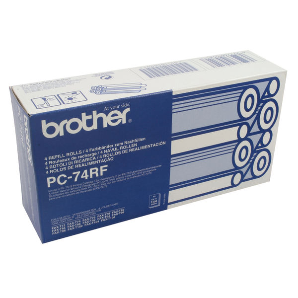 Brother PC-74RF Original Thermal Fax Ribbon Black | Medical Supermarket