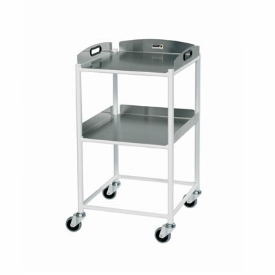 Sunflower Dressing Trolley with 2 Stainless Steel Trays | Medical Supermarket