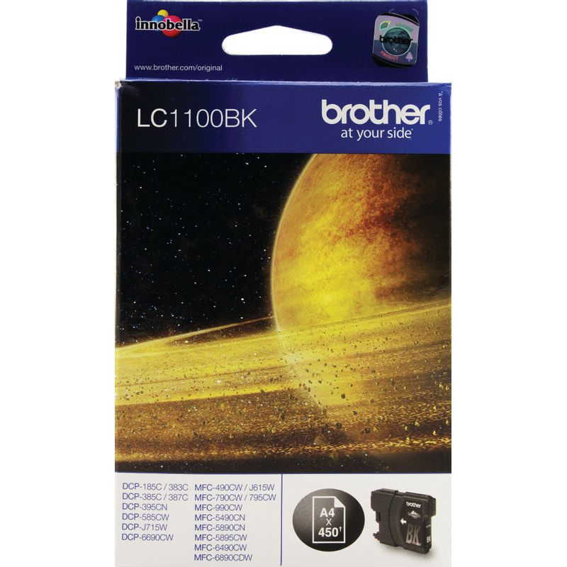 Brother LC1100 Ink Cartridge Black | Medical Supermarket