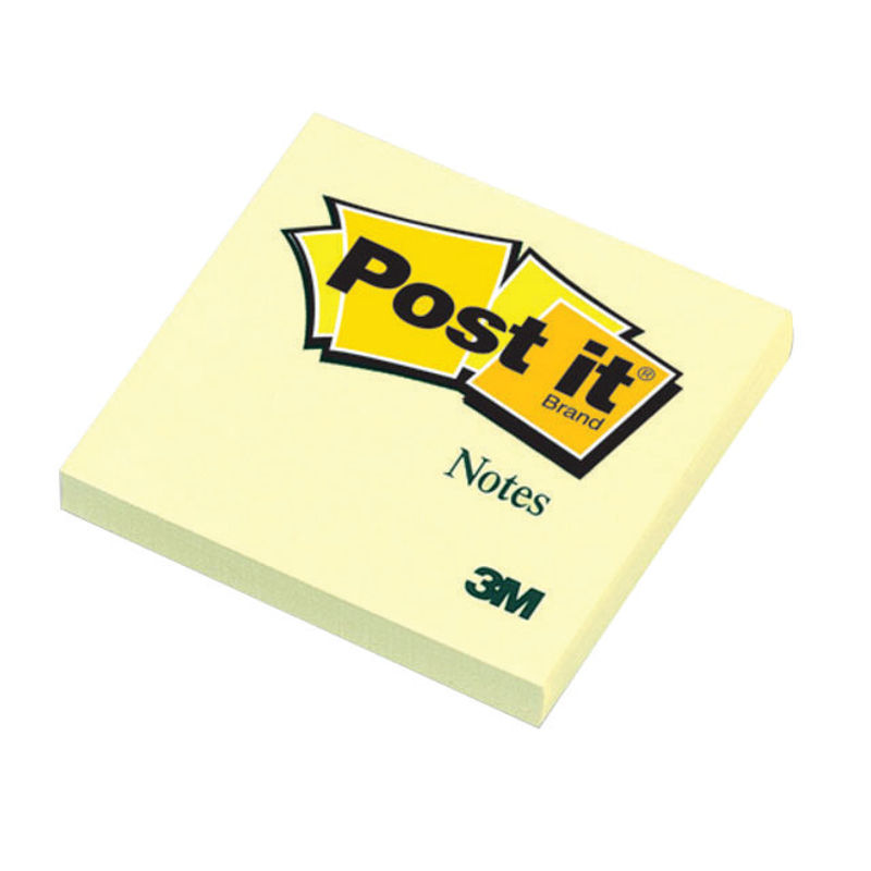 Post-it Canary Yellow Notes 76 x 76mm | Medical Supermarket