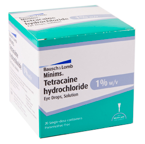 [AMB] (POM) Tetracaine Hydrochloride Minims - 1% - 1% Dropper - (Pack 20) | Medical Supermarket
