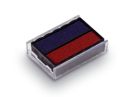 Trodat 4850 Replacement Stamp Pad, 2 Colour Red/Blue | Medical Supermarket