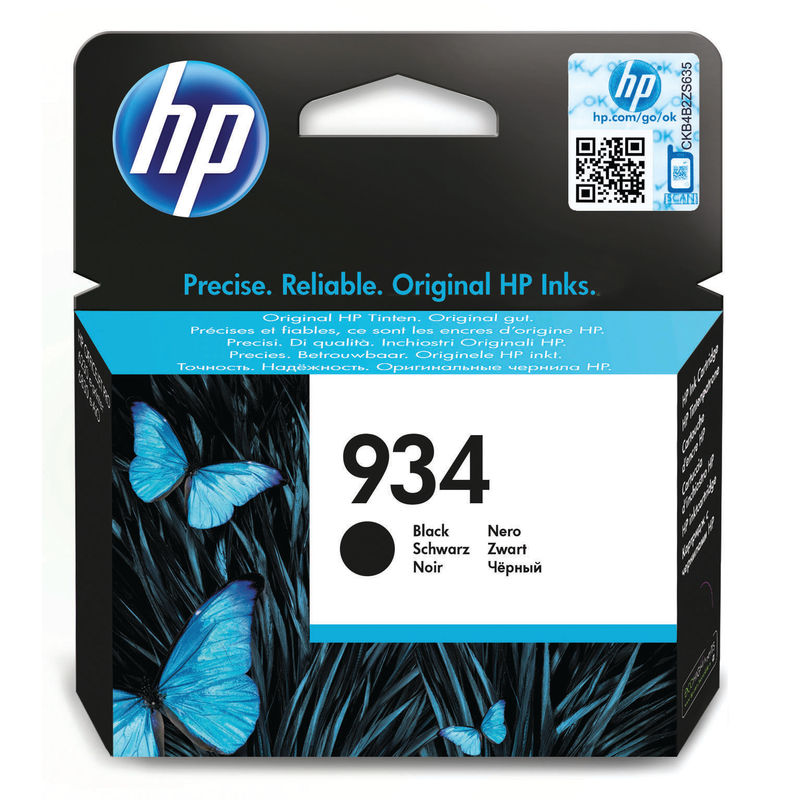 HP No.934 Inkjet Cartridge Black | Medical Supermarket