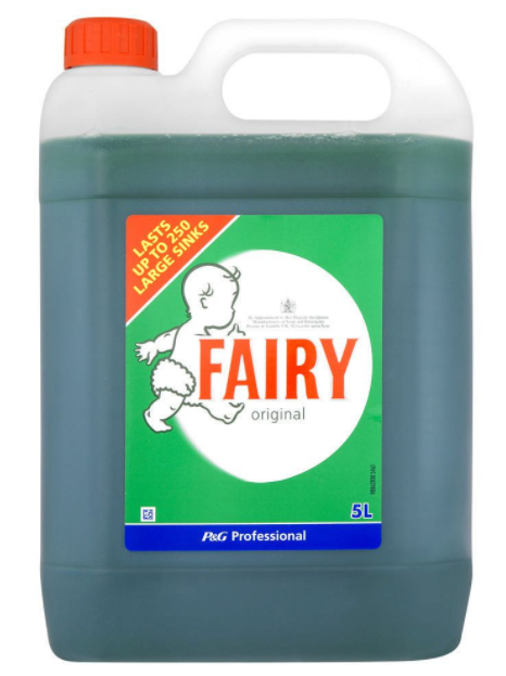 Fairy Professional Washing Up Liquid Original 5L Multipack (x2) | Medical Supermarket