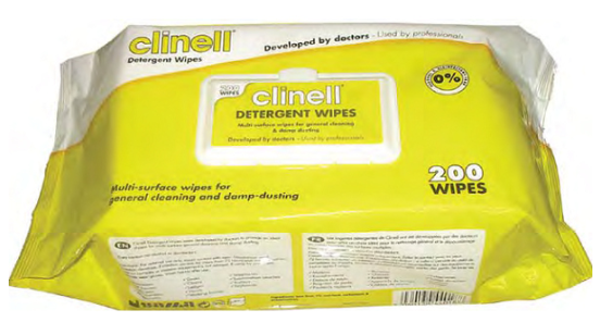 Clinell Detergent Wipes | Medical Supermarket