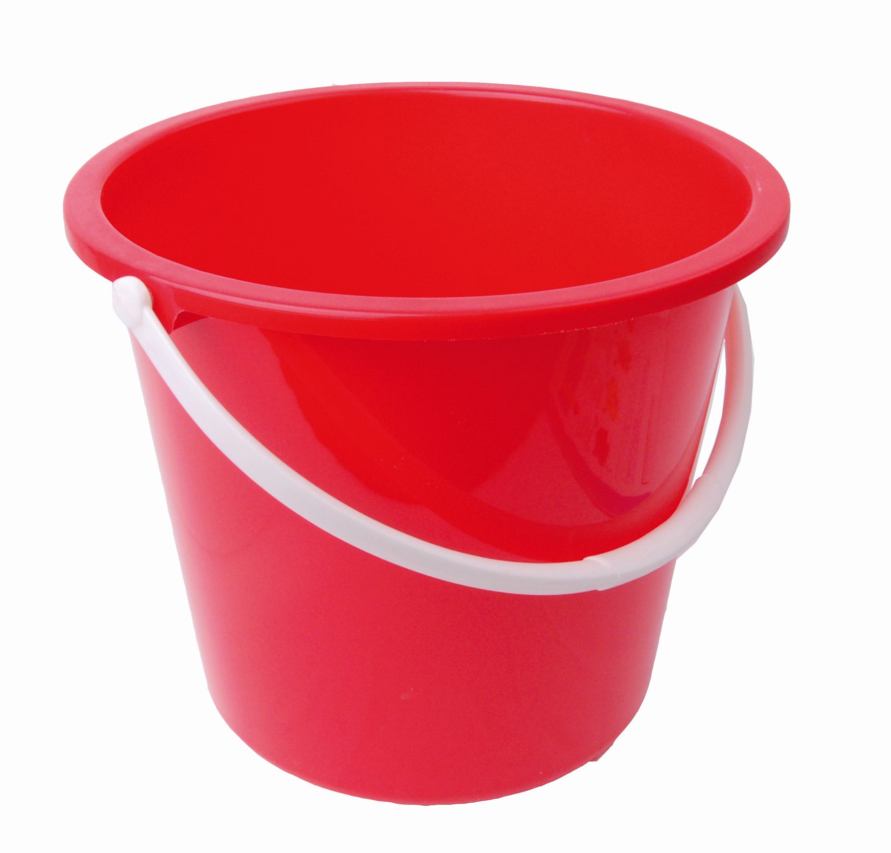 10 Litre Plastic Bucket Red | Medical Supermarket