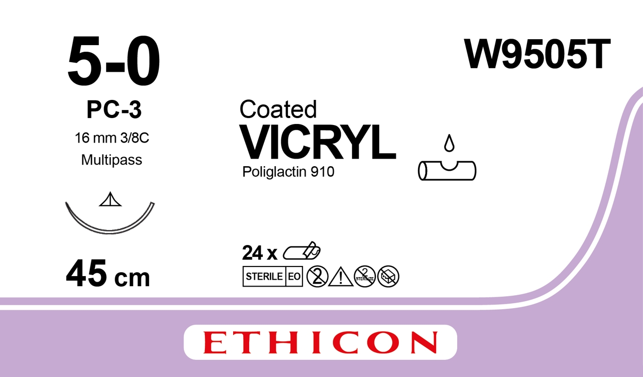 Coated VICRYL Suture W9505T | Medical Supermarket