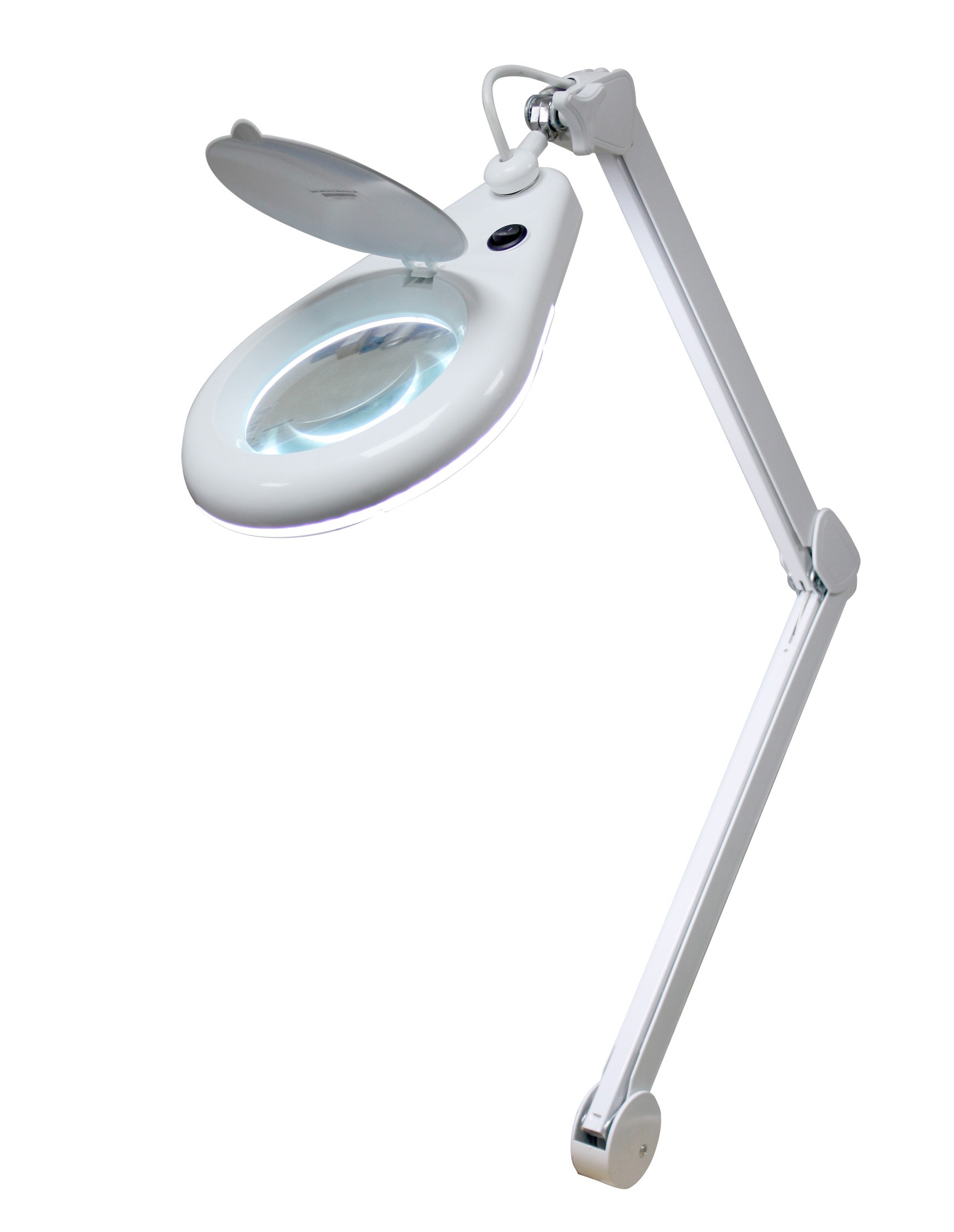 Daray Circular MAG700 LED 3-Dioptre Magnifying Light Desk Mounted | Medical Supermarket