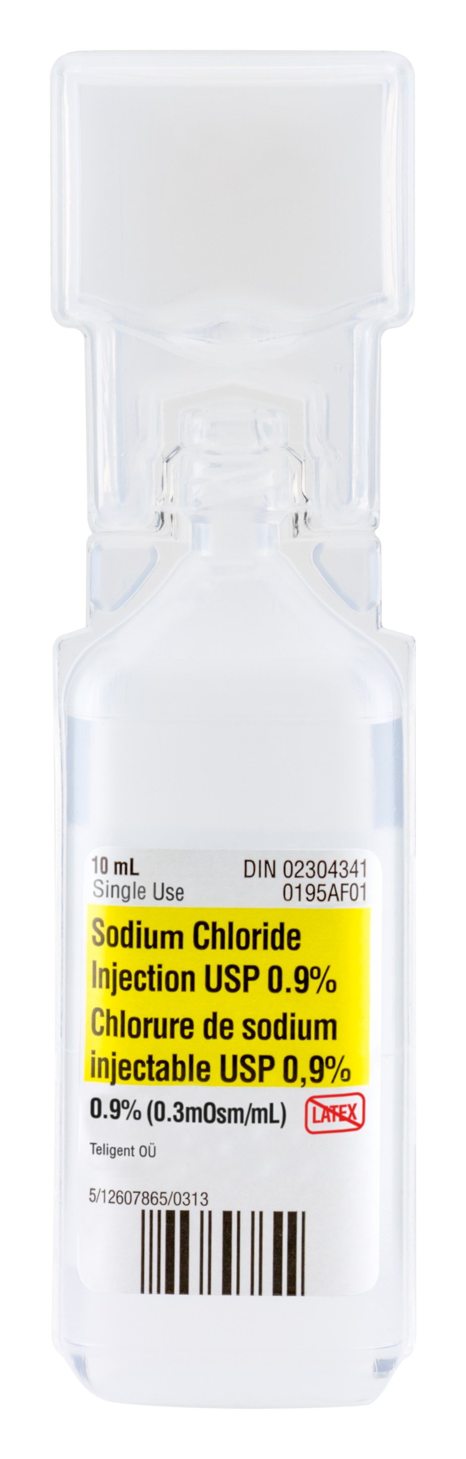 [AMB] (POM) Sodium Chloride Injection - 0.9%/10ml - 10ml Ampoule - (Pack 10) | Medical Supermarket
