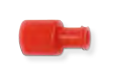 Red Dual End Male to Female Luer-Lock Stopper | Medical Supermarket