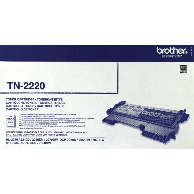 Brother TN2220 High Capacity Toner | Medical Supermarket