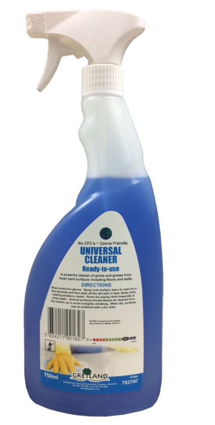 Universal Cleaner Ready to Use Ready to Use 750ml | Medical Supermarket