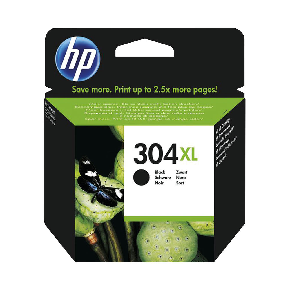 HP 304XL Black Ink Cartridge | Medical Supermarket
