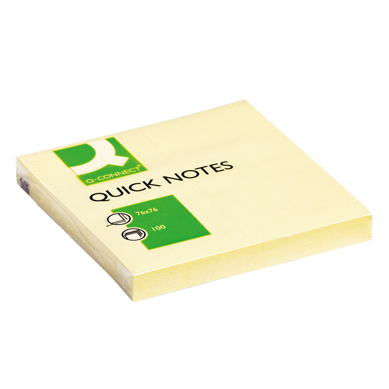 Yellow Sticky Notes 76 x 76mm | Medical Supermarket