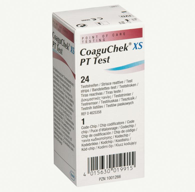 Coaguchek XS PT Test Strips Pack of 24 | Medical Supermarket