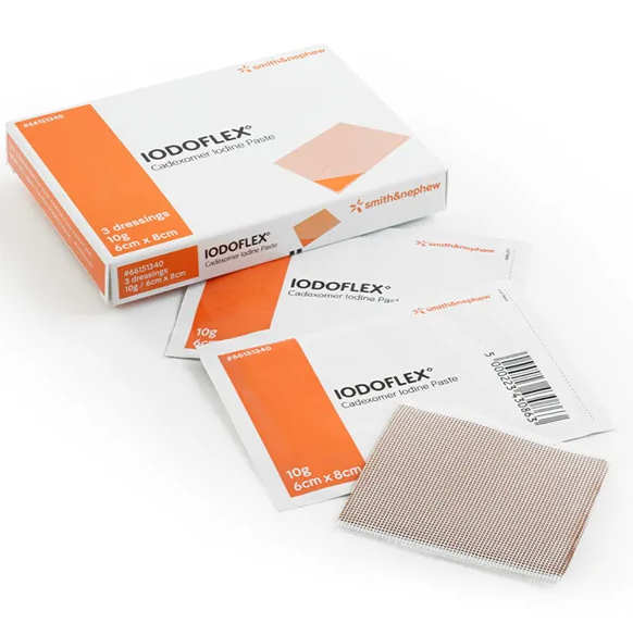 Iodoflex Specialist Woundcare Antimicrobial 10g Paste + Gauze 8X6CM | Medical Supermarket