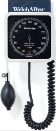 Welch Allyn 767 Wall Aneroid with Adult Cuff | Medical Supermarket