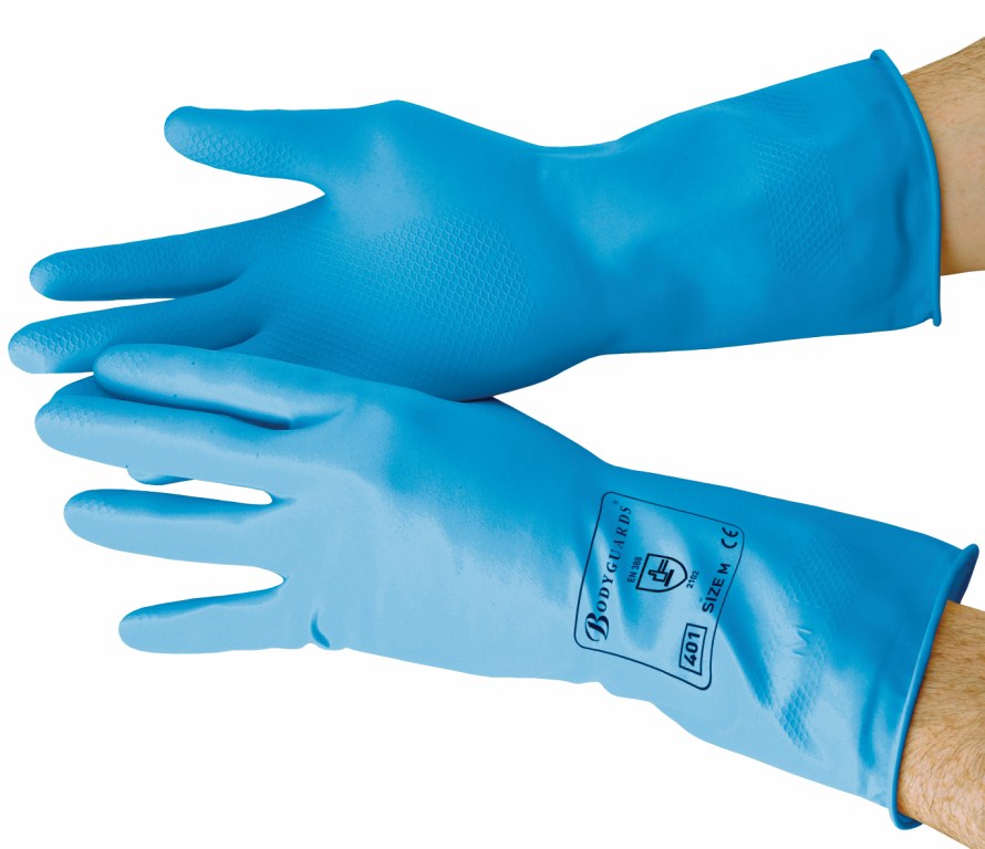 Blue Standard Household Gloves Large | Medical Supermarket