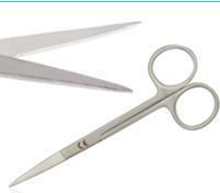 Straight Iris Stitched Scissor 4.5" (Pack of 1) | Medical Supermarket