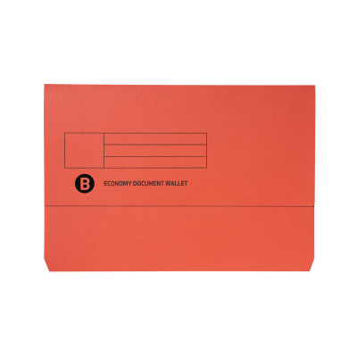 Foolscap Red Document Wallet