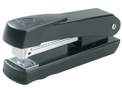 Rexel Meteor Half Strip Stapler Black